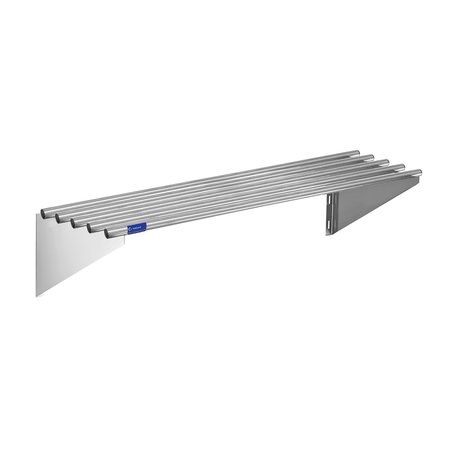 AMGOOD 18inX 60in Stainless Steel Tubular Wall Shelf AMG WS-TR-1860